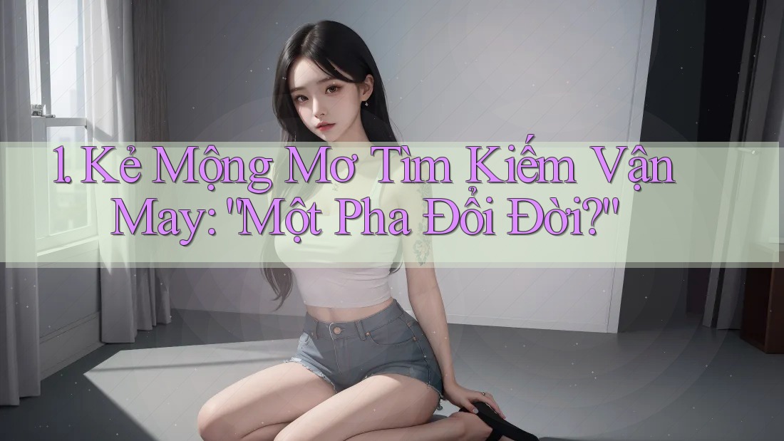 1. Kẻ Mộng Mơ Tìm Kiếm Vận May: “Một Pha Đổi Đời?”
