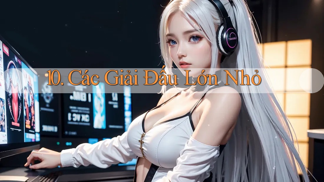 10. Các Giải Đấu Lớn Nhỏ 10. Các Giải Đấu Lớn Nhỏ