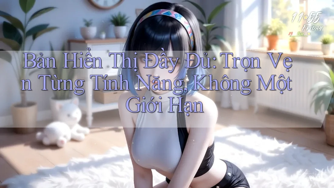 Bản Hiển Thị Đầy Đủ: Trọn Vẹn Từng Tính Năng, Không Một Giới Hạn Bản Hiển Thị Đầy Đủ: Trọn Vẹn Từng Tính Năng, Không Một Giới Hạn