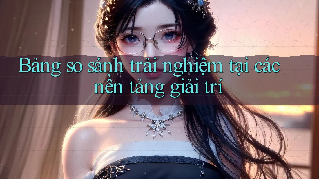 Bảng so sánh trải nghiệm tại các nền tảng giải trí Bảng so sánh trải nghiệm tại các nền tảng giải trí