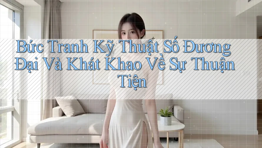 Bức Tranh Kỹ Thuật Số Đương Đại Và Khát Khao Về Sự Thuận Tiện Bức Tranh Kỹ Thuật Số Đương Đại Và Khát Khao Về Sự Thuận Tiện