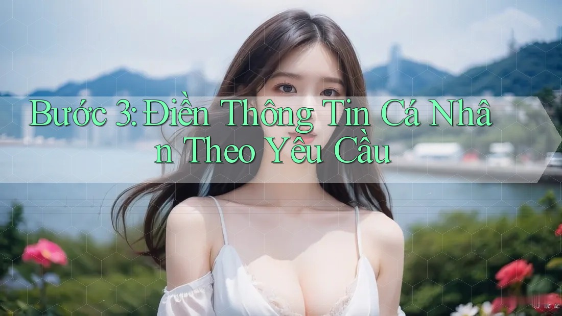 Bước 3: Điền Thông Tin Cá Nhân Theo Yêu Cầu