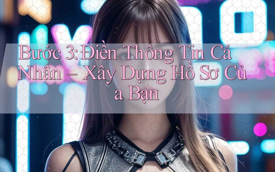 Bước 3: Điền Thông Tin Cá Nhân – Xây Dựng Hồ Sơ Của Bạn Bước 3: Điền Thông Tin Cá Nhân – Xây Dựng Hồ Sơ Của Bạn