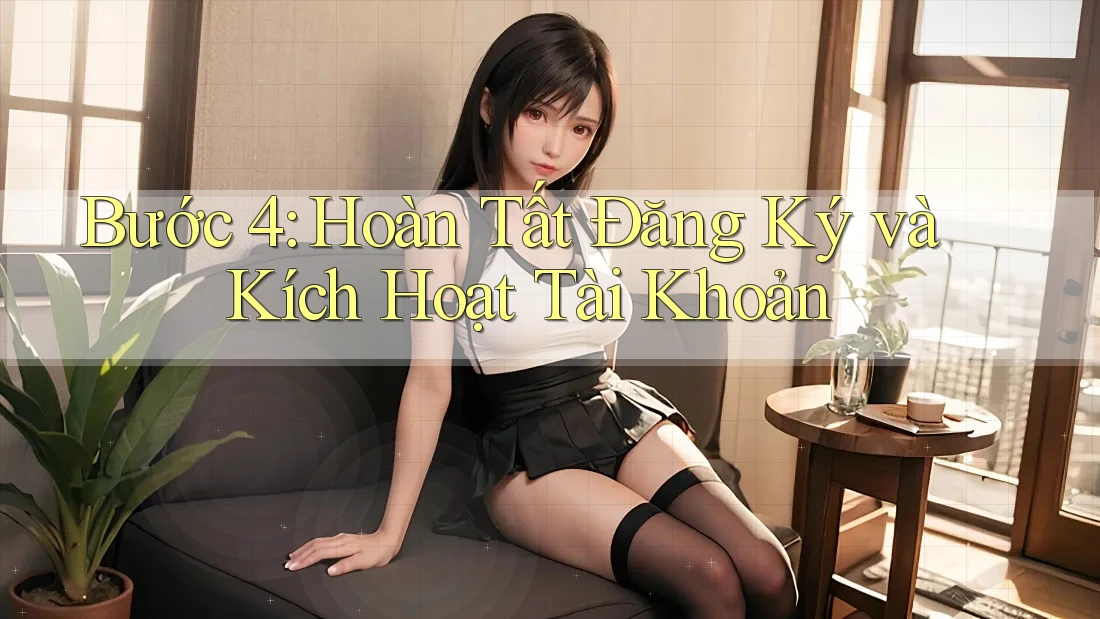 Bước 4: Hoàn Tất Đăng Ký và Kích Hoạt Tài Khoản Bước 4: Hoàn Tất Đăng Ký và Kích Hoạt Tài Khoản