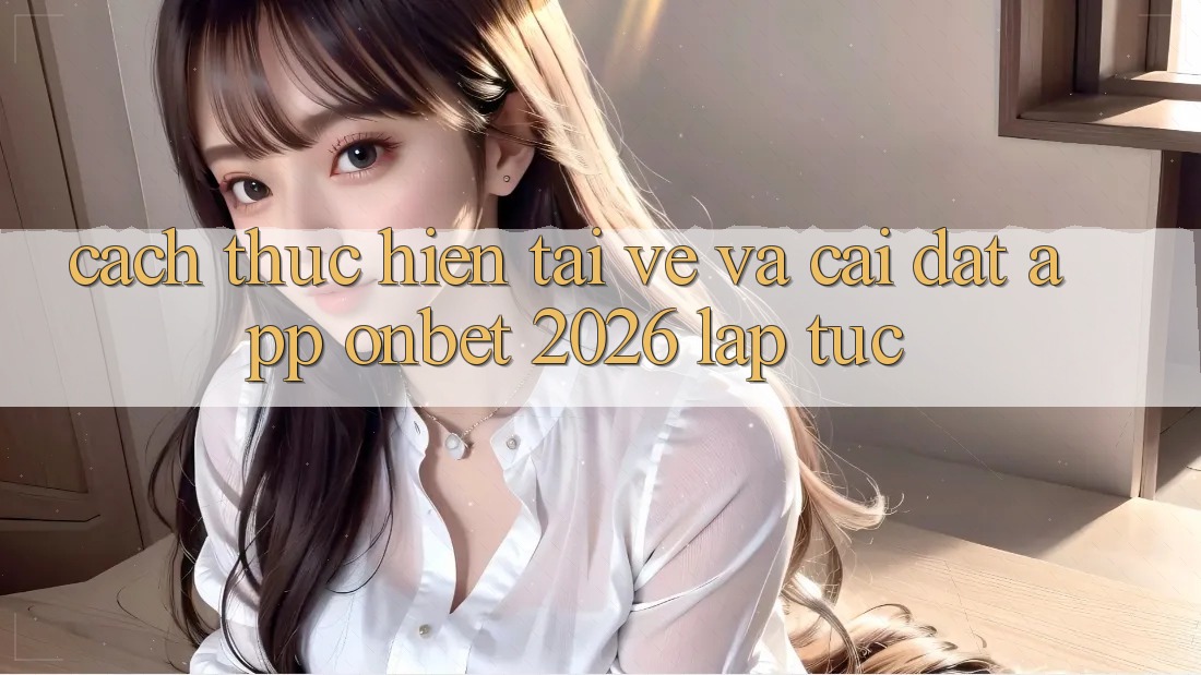 Cách thực hiện Tải về Và Cài Đặt App Onbet 2026 Lập tức Cách thực hiện Tải về Và Cài Đặt App Onbet 2026 Lập tức