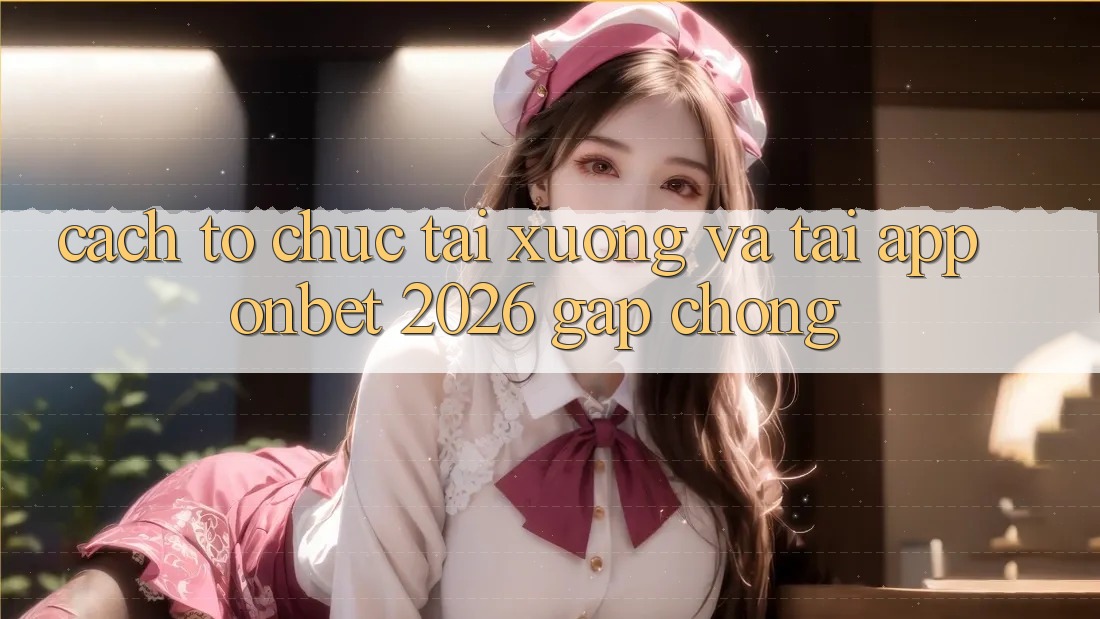 Cách tổ chức Tải xuống Và Tải App Onbet 2026 Gấp Chóng Cách tổ chức Tải xuống Và Tải App Onbet 2026 Gấp Chóng