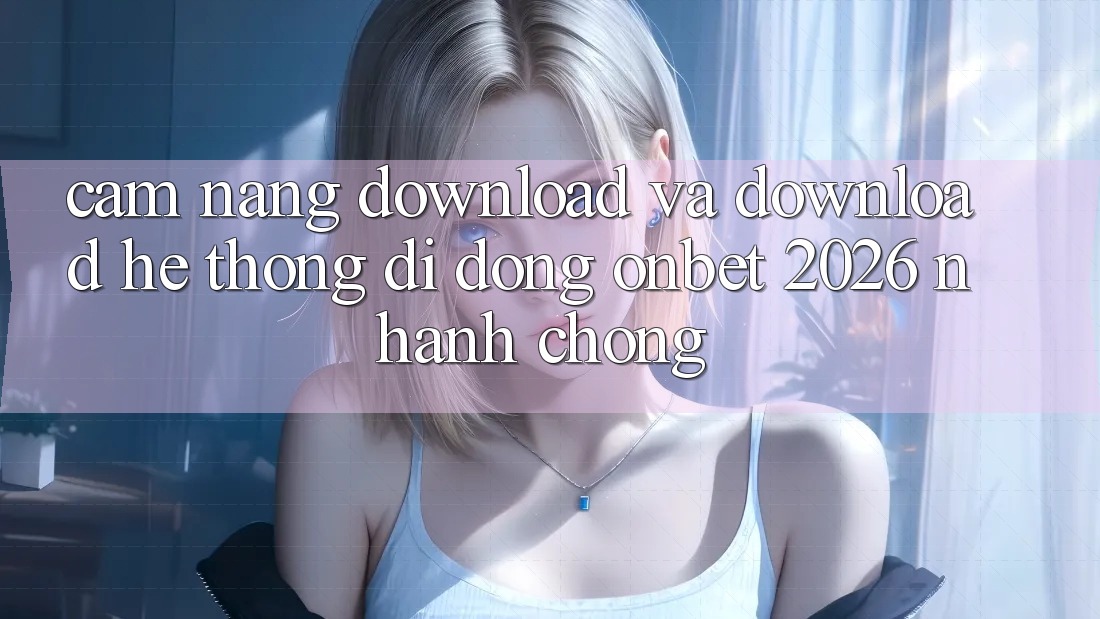 Cẩm nang Download Và Download Hệ thống di động Onbet 2026 Nhanh Chóng Cẩm nang Download Và Download Hệ thống di động Onbet 2026 Nhanh Chóng