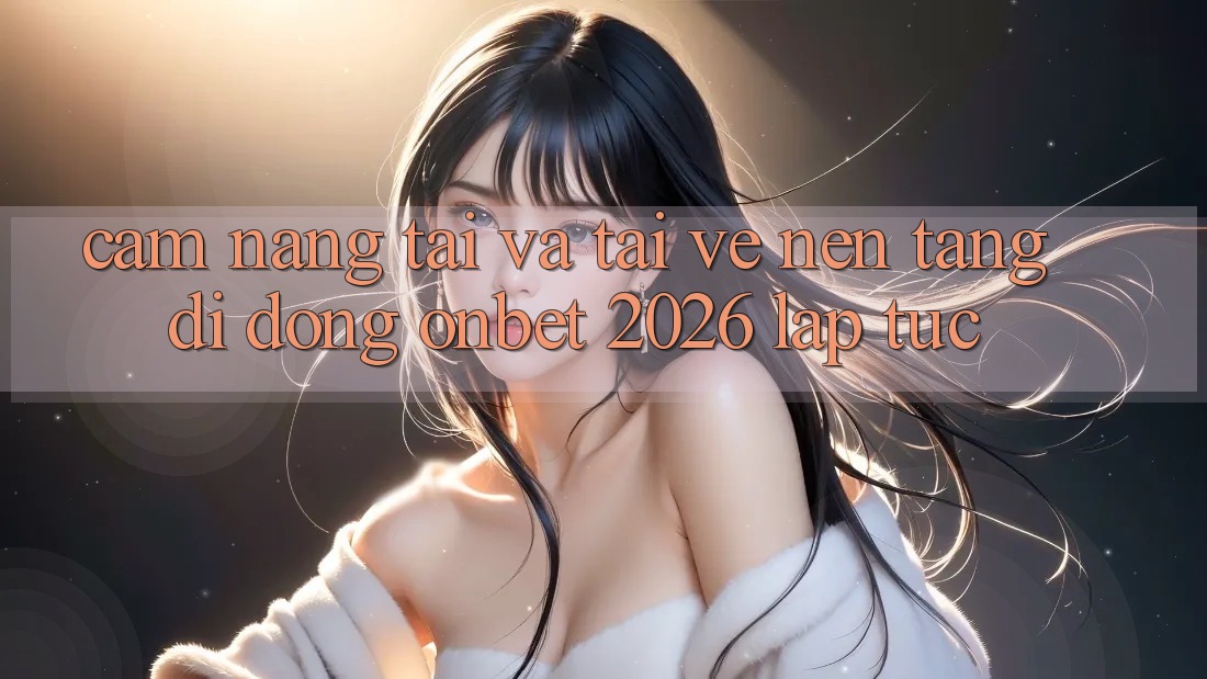Cẩm nang Tải Và Tải về Nền tảng di động Onbet 2026 Lập tức Cẩm nang Tải Và Tải về Nền tảng di động Onbet 2026 Lập tức
