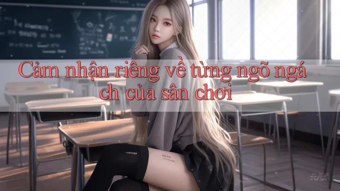 Cảm nhận riêng về từng ngõ ngách của sân chơi Cảm nhận riêng về từng ngõ ngách của sân chơi