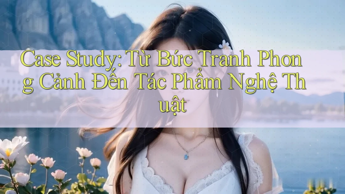 Case Study: Từ Bức Tranh Phong Cảnh Đến Tác Phẩm Nghệ Thuật