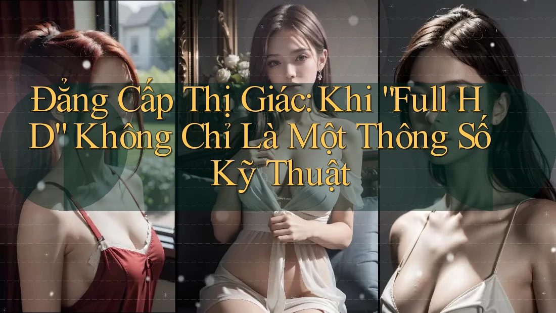 Đẳng Cấp Thị Giác: Khi “Full HD” Không Chỉ Là Một Thông Số Kỹ Thuật Đẳng Cấp Thị Giác: Khi “Full HD” Không Chỉ Là Một Thông Số Kỹ Thuật
