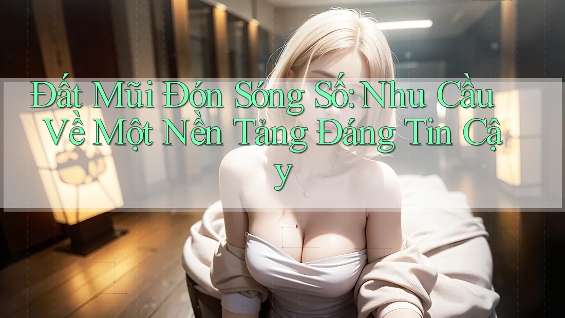Đất Mũi Đón Sóng Số: Nhu Cầu Về Một Nền Tảng Đáng Tin Cậy Đất Mũi Đón Sóng Số: Nhu Cầu Về Một Nền Tảng Đáng Tin Cậy
