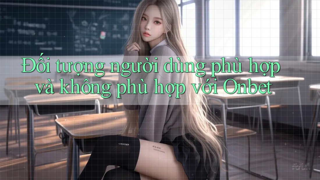 Đối tượng người dùng phù hợp và không phù hợp với Onbet Đối tượng người dùng phù hợp và không phù hợp với Onbet