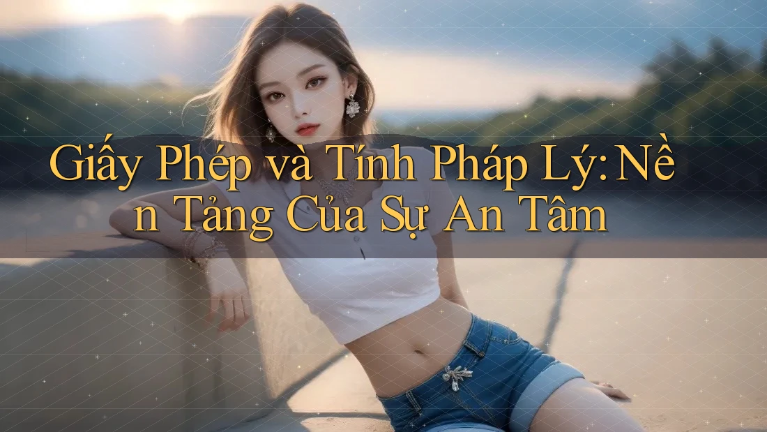 Giấy Phép và Tính Pháp Lý: Nền Tảng Của Sự An Tâm