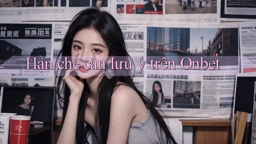 Hạn chế cần lưu ý trên Onbet Hạn chế cần lưu ý trên Onbet