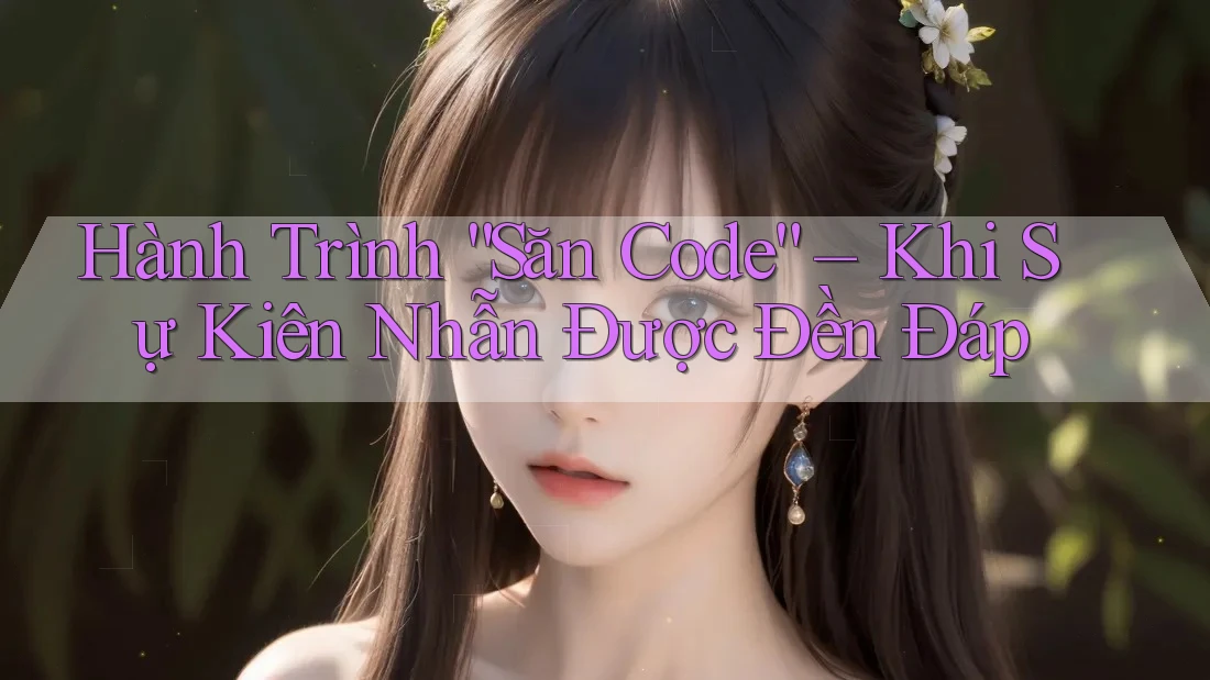 Hành Trình “Săn Code” – Khi Sự Kiên Nhẫn Được Đền Đáp Hành Trình “Săn Code” – Khi Sự Kiên Nhẫn Được Đền Đáp
