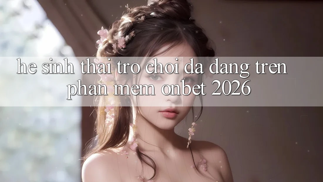 Hệ Sinh Thái Trò Chơi Đa Dạng Trên Phần mềm Onbet 2026 Hệ Sinh Thái Trò Chơi Đa Dạng Trên Phần mềm Onbet 2026