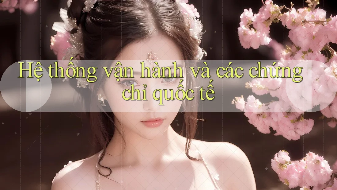 Hệ thống vận hành và các chứng chỉ quốc tế Hệ thống vận hành và các chứng chỉ quốc tế
