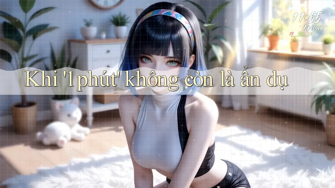 Khi '1 phút' không còn là ẩn dụ Khi '1 phút' không còn là ẩn dụ