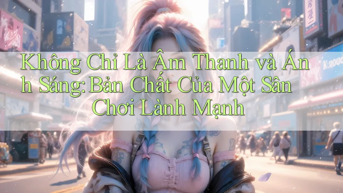 Không Chỉ Là Âm Thanh và Ánh Sáng: Bản Chất Của Một Sân Chơi Lành Mạnh Không Chỉ Là Âm Thanh và Ánh Sáng: Bản Chất Của Một Sân Chơi Lành Mạnh