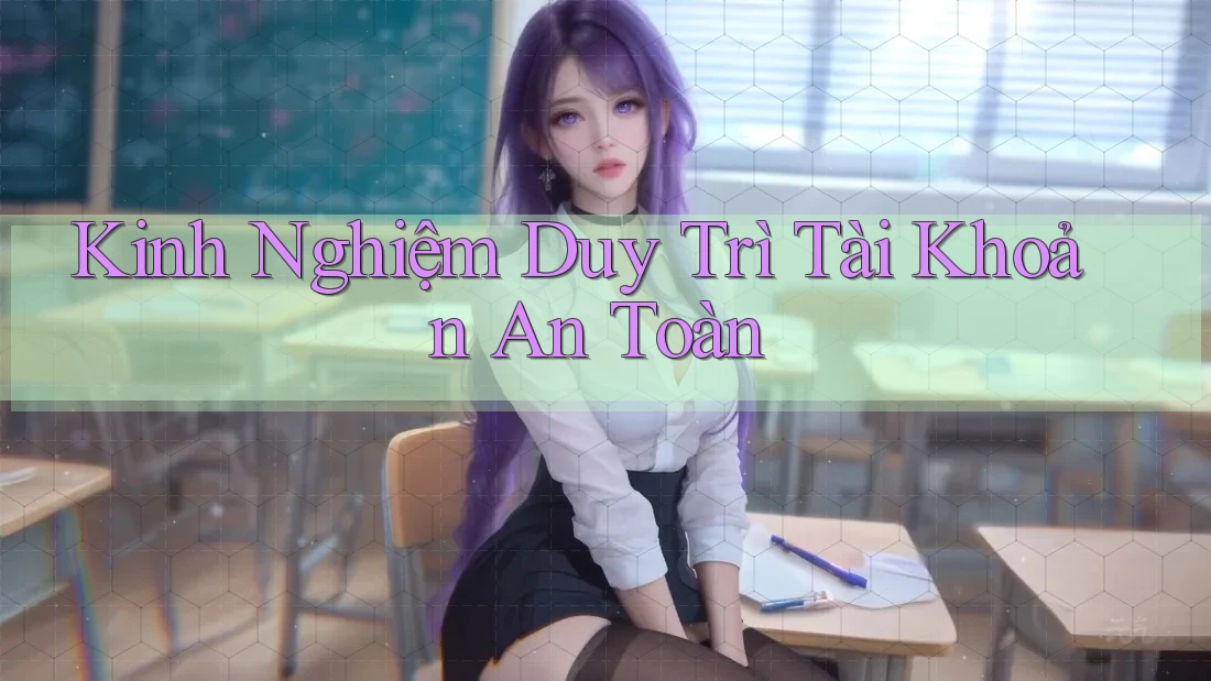 Kinh Nghiệm Duy Trì Tài Khoản An Toàn Kinh Nghiệm Duy Trì Tài Khoản An Toàn