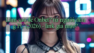 Làm sao để Onbet từ người dùng PC (2026)   link giả mạo