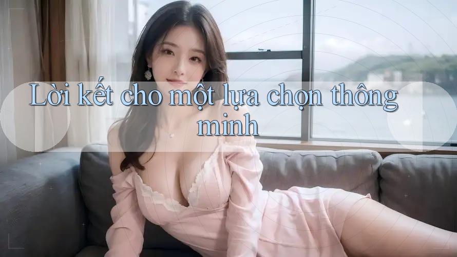 Lời kết cho một lựa chọn thông minh Lời kết cho một lựa chọn thông minh