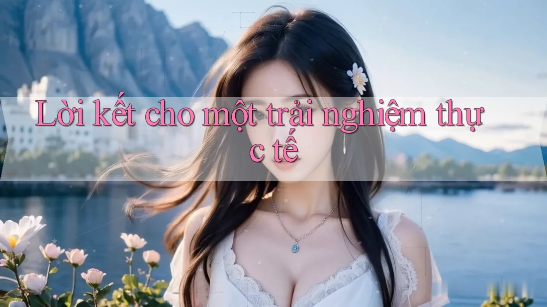 Lời kết cho một trải nghiệm thực tế Lời kết cho một trải nghiệm thực tế
