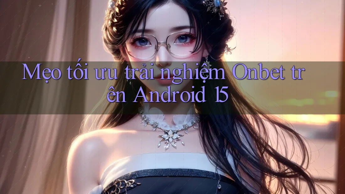 Mẹo tối ưu trải nghiệm Onbet trên Android 15 Mẹo tối ưu trải nghiệm Onbet trên Android 15