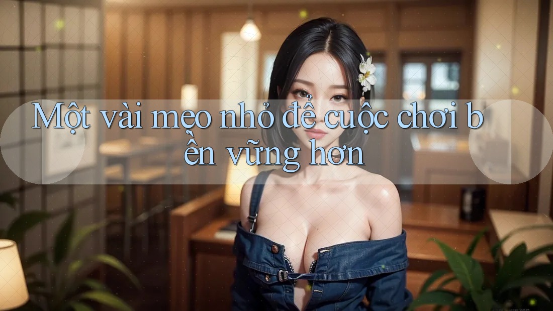 Một vài mẹo nhỏ để cuộc chơi bền vững hơn Một vài mẹo nhỏ để cuộc chơi bền vững hơn