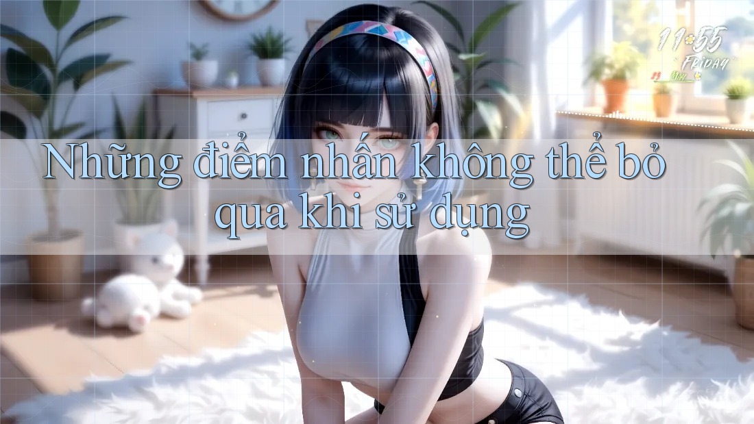Những điểm nhấn không thể bỏ qua khi sử dụng