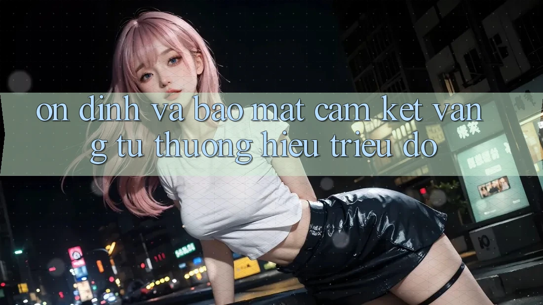 Ổn định Và Bảo Mật: Cam Kết Vàng Từ Thương Hiệu Triệu Đô Ổn định Và Bảo Mật: Cam Kết Vàng Từ Thương Hiệu Triệu Đô