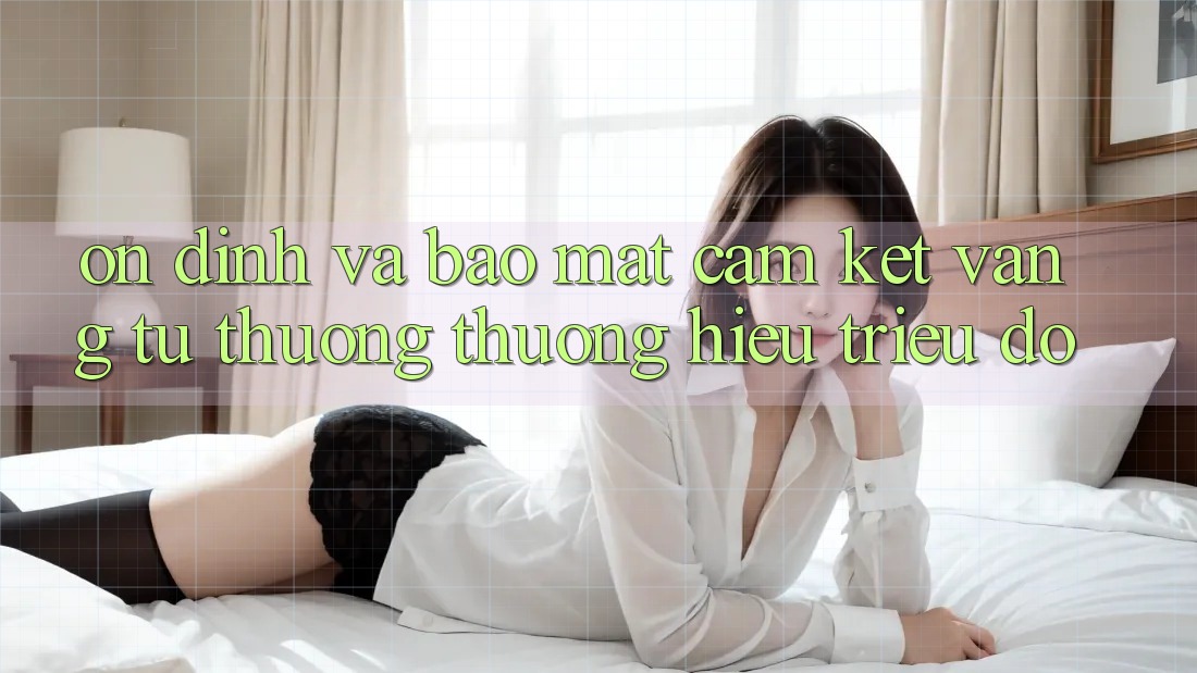 Ổn định Và Bảo Mật: Cam Kết Vàng Từ Thương thương Hiệu Triệu Đô Ổn định Và Bảo Mật: Cam Kết Vàng Từ Thương thương Hiệu Triệu Đô