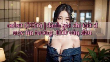 onbet (2026) đánh giá chi tiết được tin tưởng 1000 ván đầu