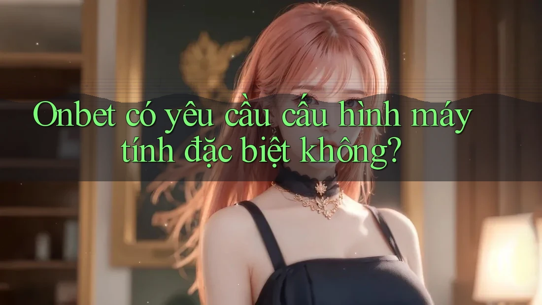 Onbet có yêu cầu cấu hình máy tính đặc biệt không? Onbet có yêu cầu cấu hình máy tính đặc biệt không?