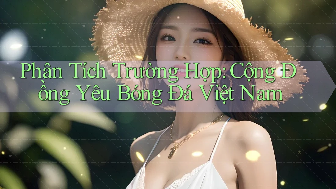Phân Tích Trường Hợp: Cộng Đồng Yêu Bóng Đá Việt Nam Phân Tích Trường Hợp: Cộng Đồng Yêu Bóng Đá Việt Nam