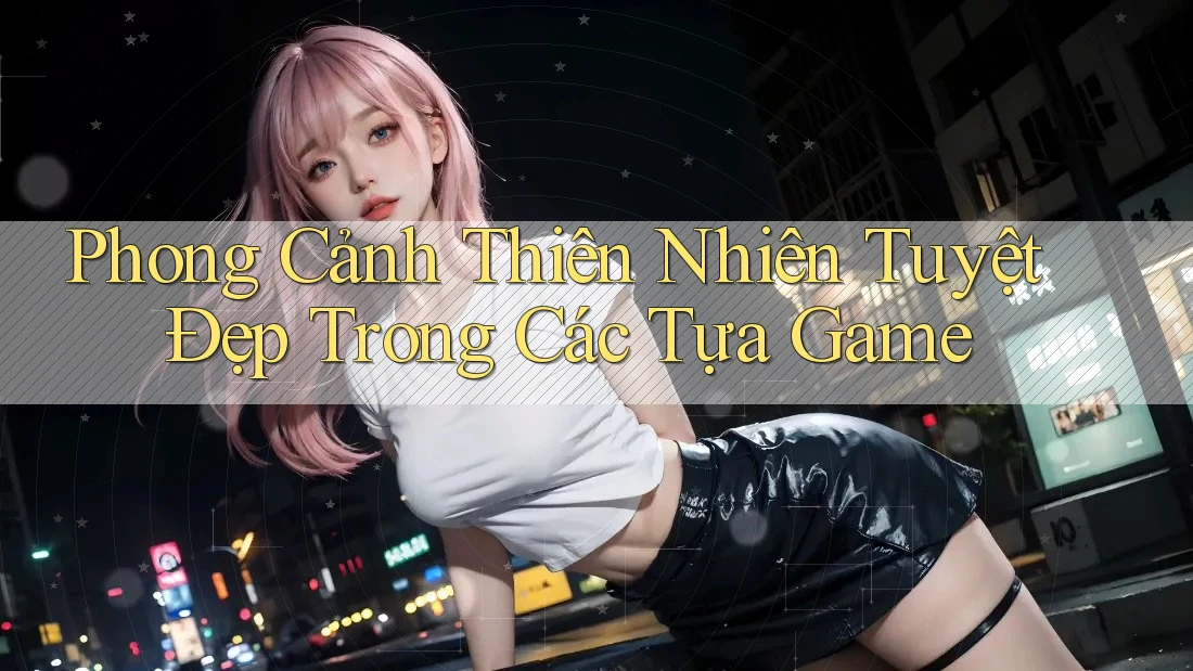 Phong Cảnh Thiên Nhiên Tuyệt Đẹp Trong Các Tựa Game