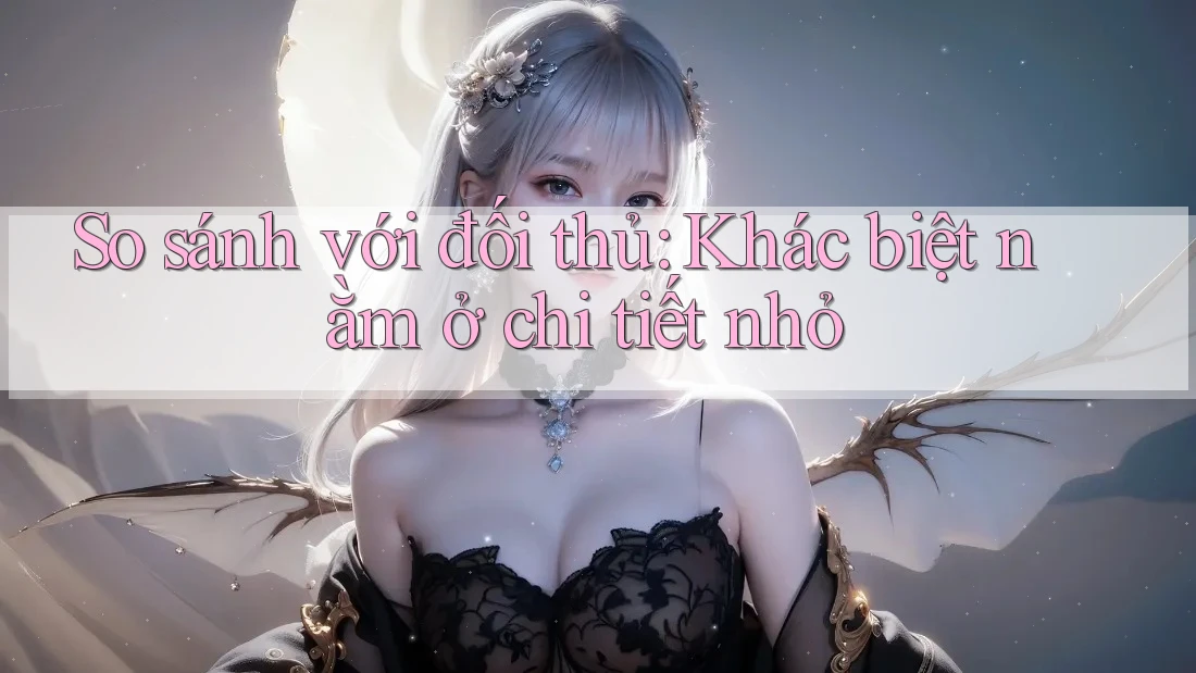So sánh với đối thủ: Khác biệt nằm ở chi tiết nhỏ So sánh với đối thủ: Khác biệt nằm ở chi tiết nhỏ