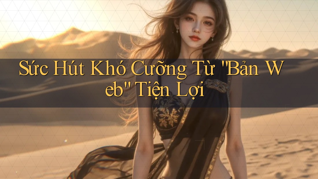 Sức Hút Khó Cưỡng Từ “Bản Web” Tiện Lợi Sức Hút Khó Cưỡng Từ “Bản Web” Tiện Lợi