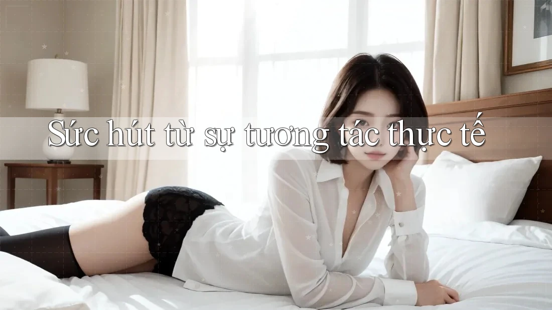 Sức hút từ sự tương tác thực tế Sức hút từ sự tương tác thực tế