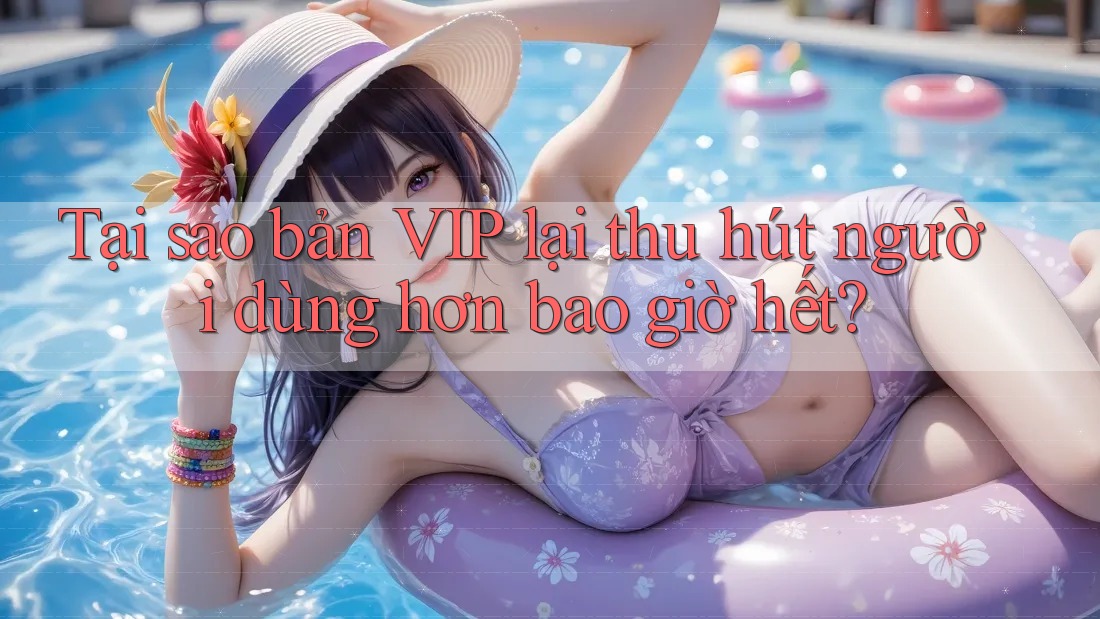Tại sao bản VIP lại thu hút người dùng hơn bao giờ hết? Tại sao bản VIP lại thu hút người dùng hơn bao giờ hết?