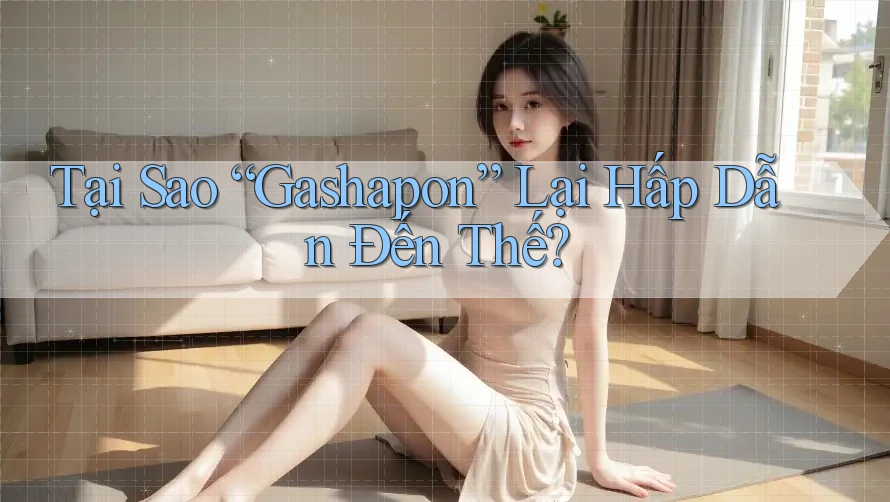 Tại Sao “Gashapon” Lại Hấp Dẫn Đến Thế?