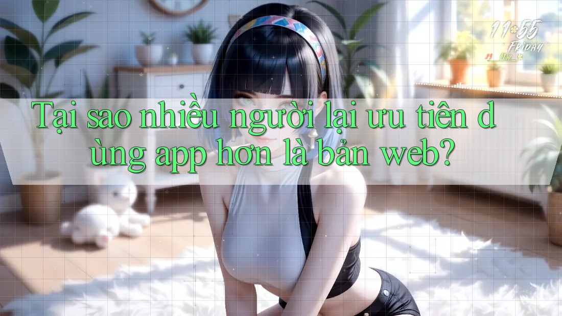 Tại sao nhiều người lại ưu tiên dùng app hơn là bản web? Tại sao nhiều người lại ưu tiên dùng app hơn là bản web?