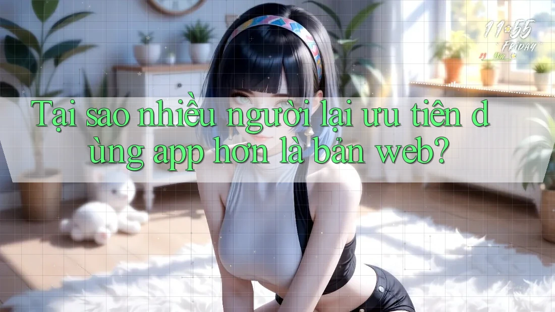 Tại sao nhiều người lại ưu tiên dùng app hơn là bản web? Tại sao nhiều người lại ưu tiên dùng app hơn là bản web?