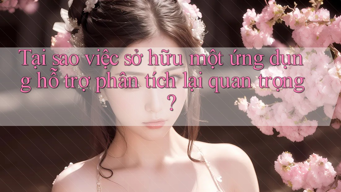 Tại sao việc sở hữu một ứng dụng hỗ trợ phân tích lại quan trọng? Tại sao việc sở hữu một ứng dụng hỗ trợ phân tích lại quan trọng?