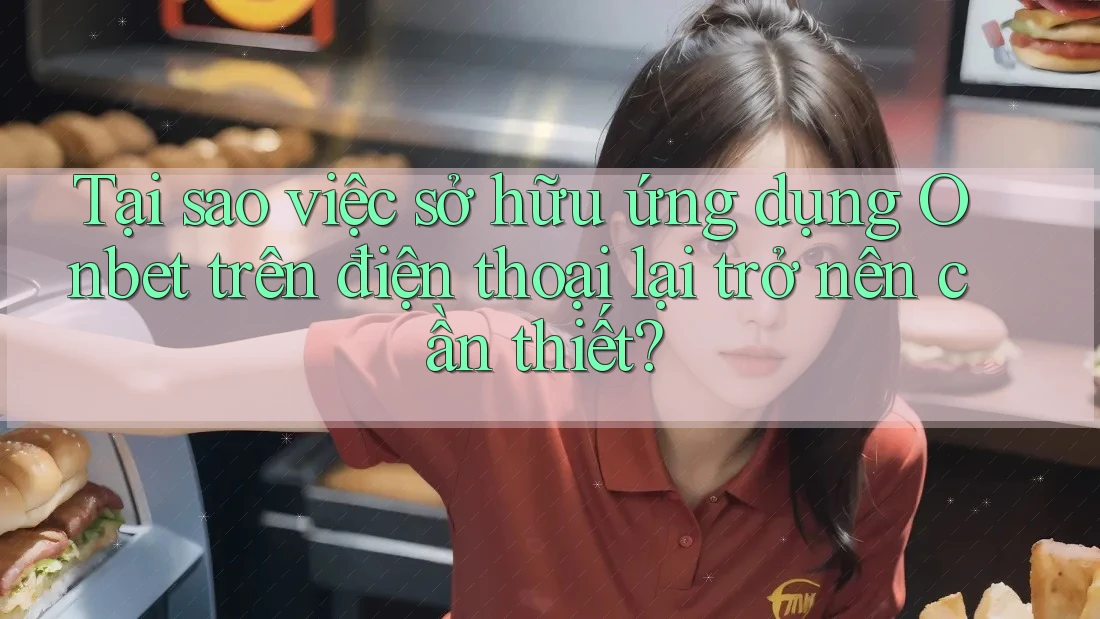 Tại sao việc sở hữu ứng dụng Onbet trên điện thoại lại trở nên cần thiết? Tại sao việc sở hữu ứng dụng Onbet trên điện thoại lại trở nên cần thiết?
