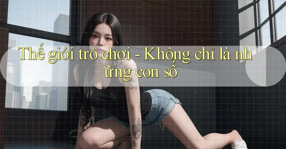 Thế giới trò chơi không chỉ là những con số Thế giới trò chơi không chỉ là những con số