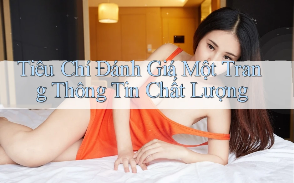 Tiêu Chí Đánh Giá Một Trang Thông Tin Chất Lượng Tiêu Chí Đánh Giá Một Trang Thông Tin Chất Lượng