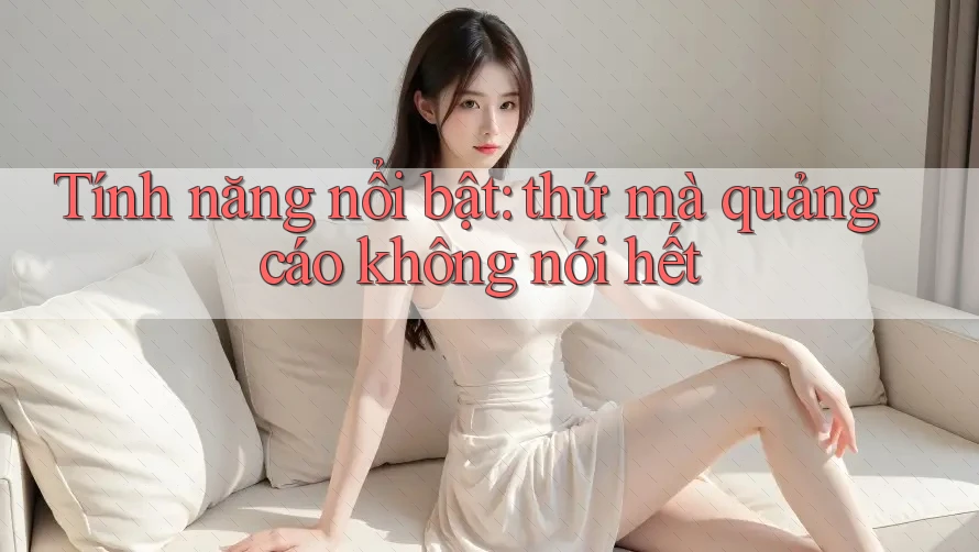 Tính năng nổi bật: thứ mà quảng cáo không nói hết