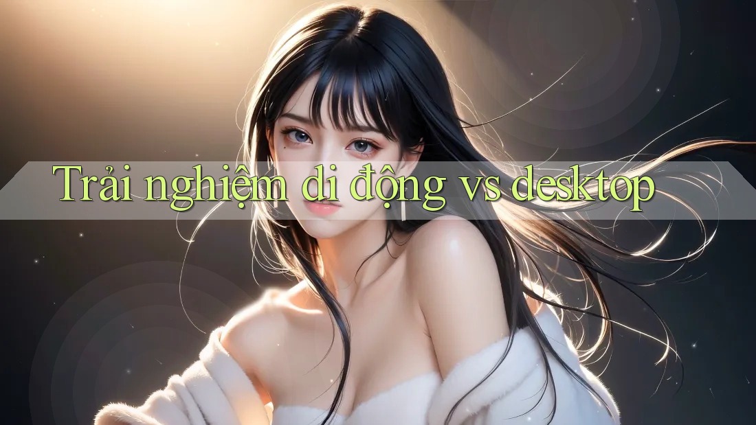 Trải nghiệm di động vs desktop Trải nghiệm di động vs desktop